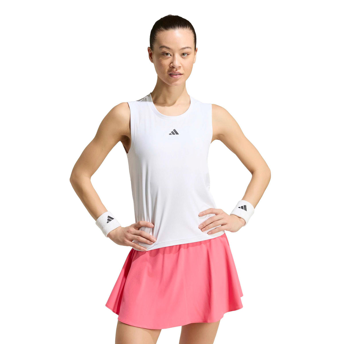 adidas Match Linne Damer - vit