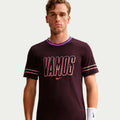 Court Dri-Fit T-shirt Herrar - rött vin