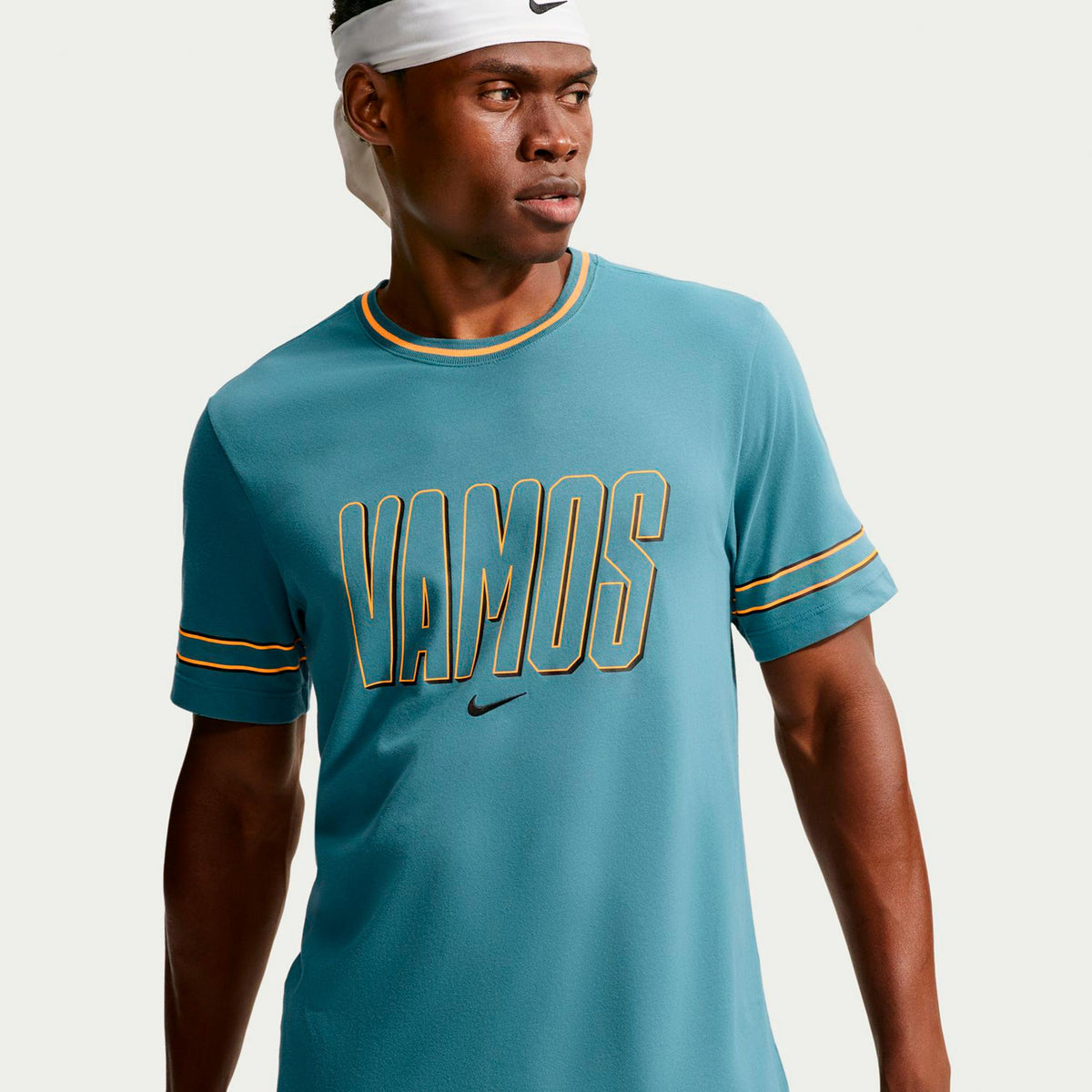 Nike Court Dri-Fit T-shirt Herrar - petrol