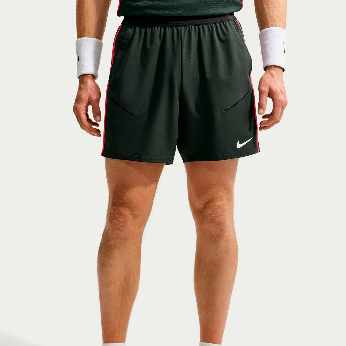 Nike Court Slam Shorts Herrar - mörkgrå