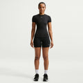 One Fitted T-shirt Damer - svart