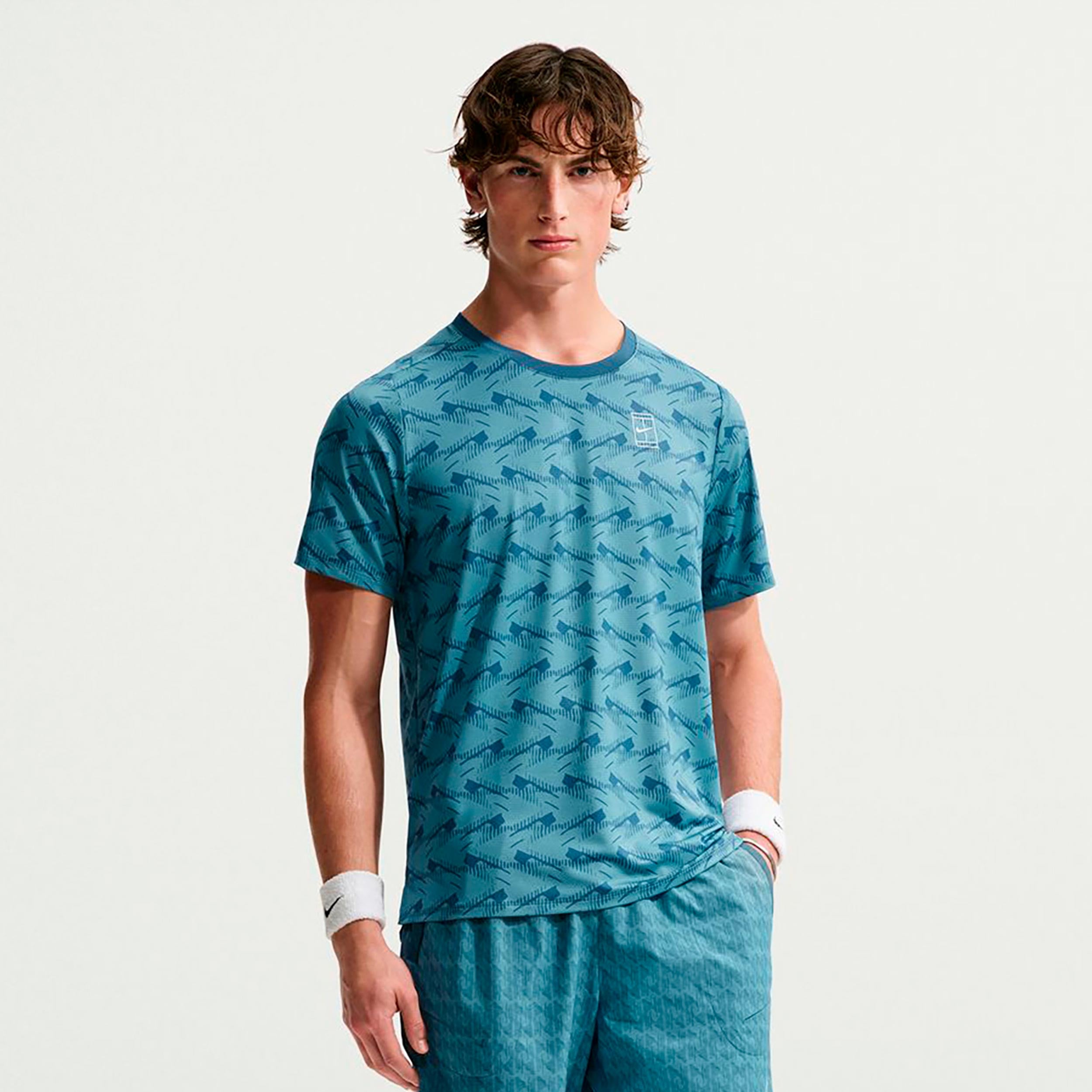 Nike Court Advantage T-shirt Herrar - blågrå