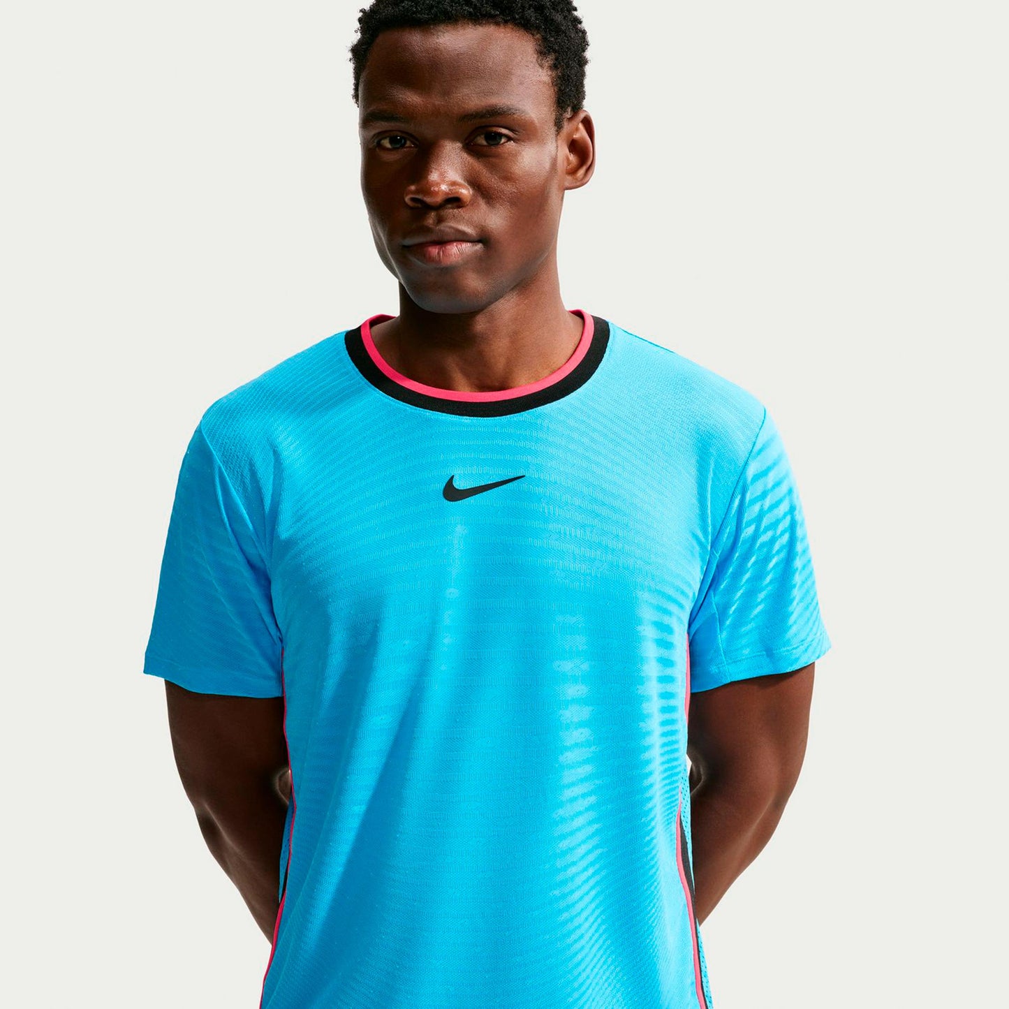 Nike Court Slam T-shirt Herrar - ljusblå