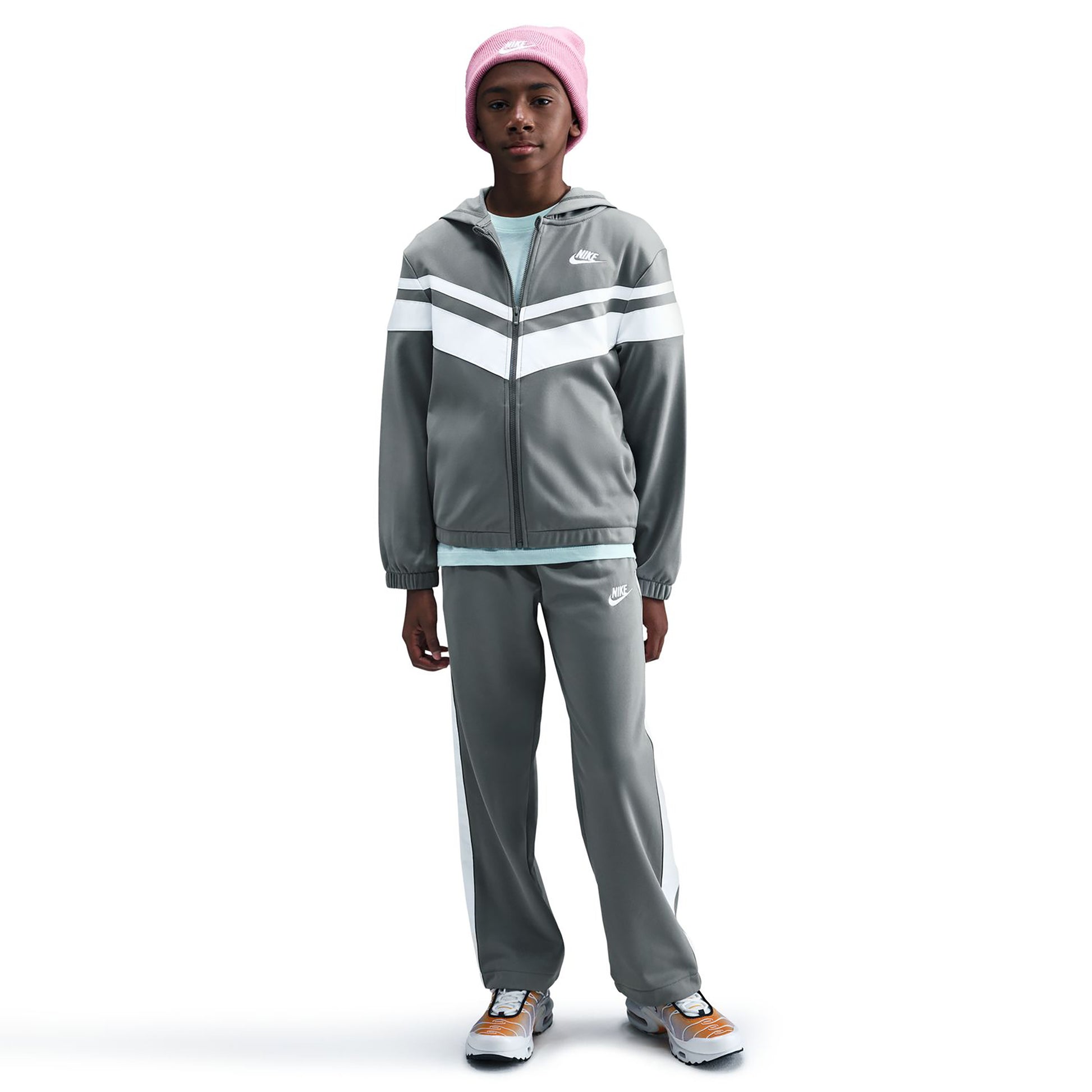 Nike Sportswear Träningsoverall Barn - grå, vit