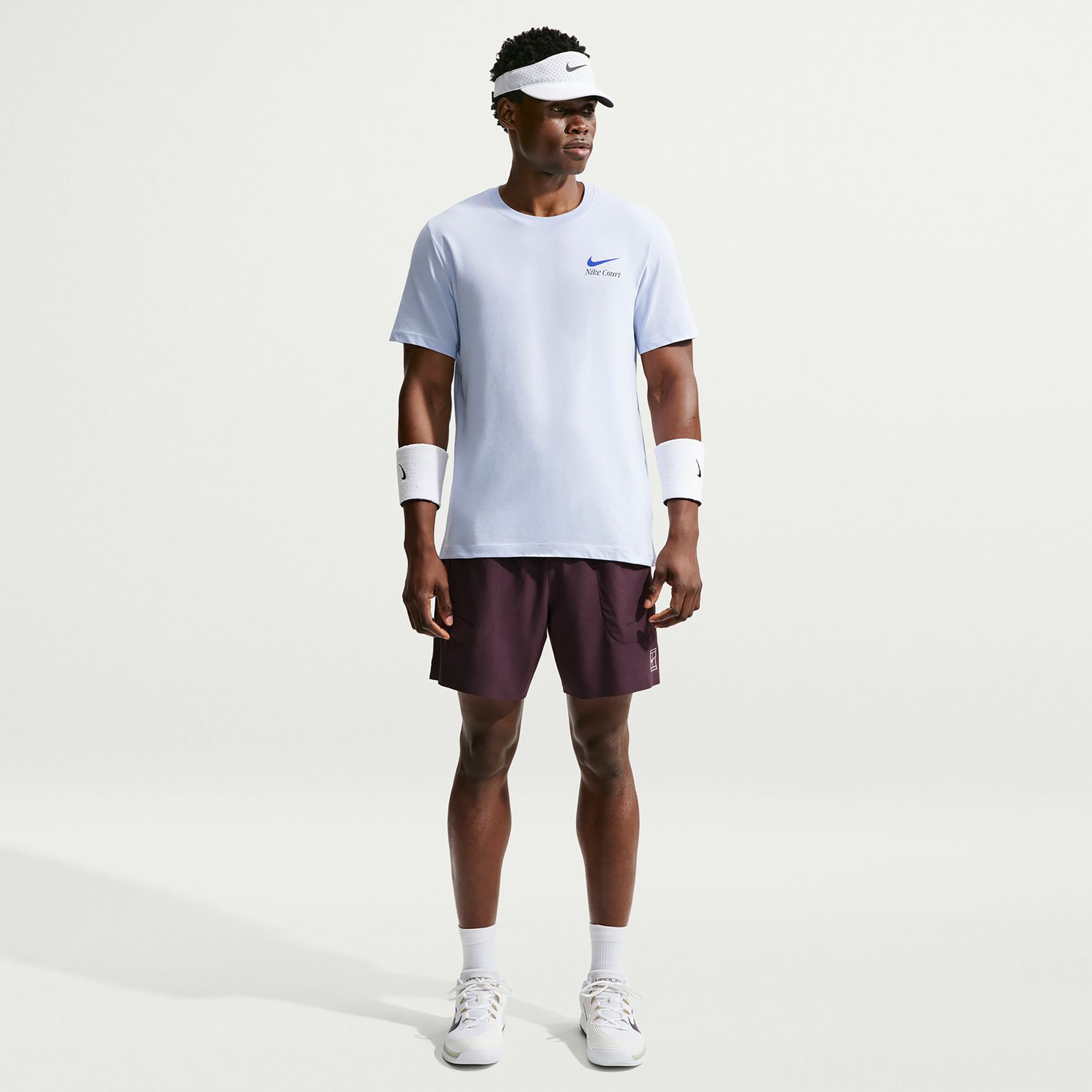 Nike Court Dri-Fit T-shirt Herrar - syrén