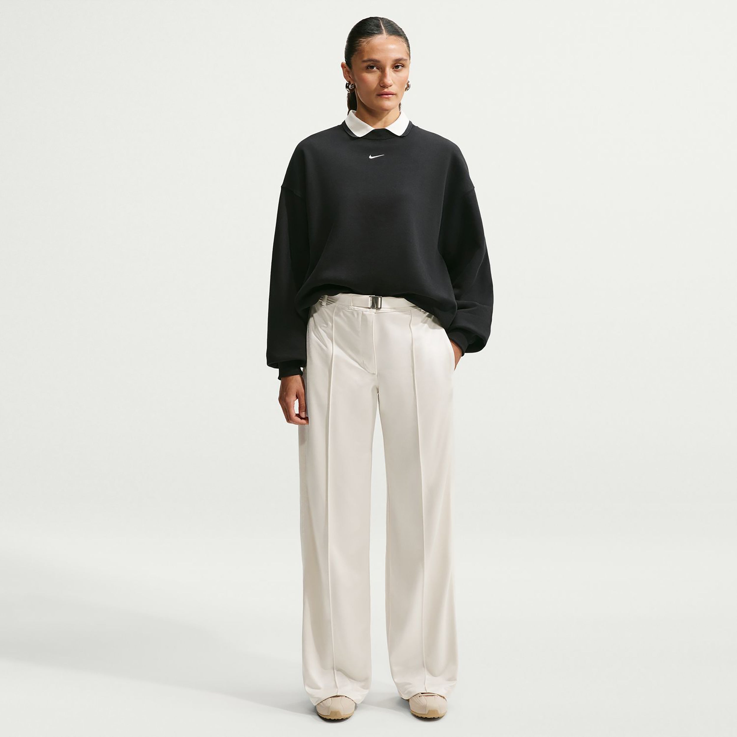 Nike Studio Fleece Tröja Damer - svart