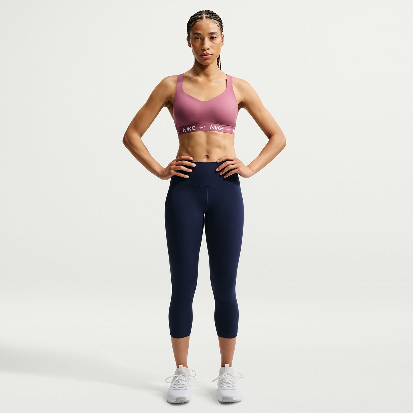 Nike Indy High Support Sport-behå Damer - mauve