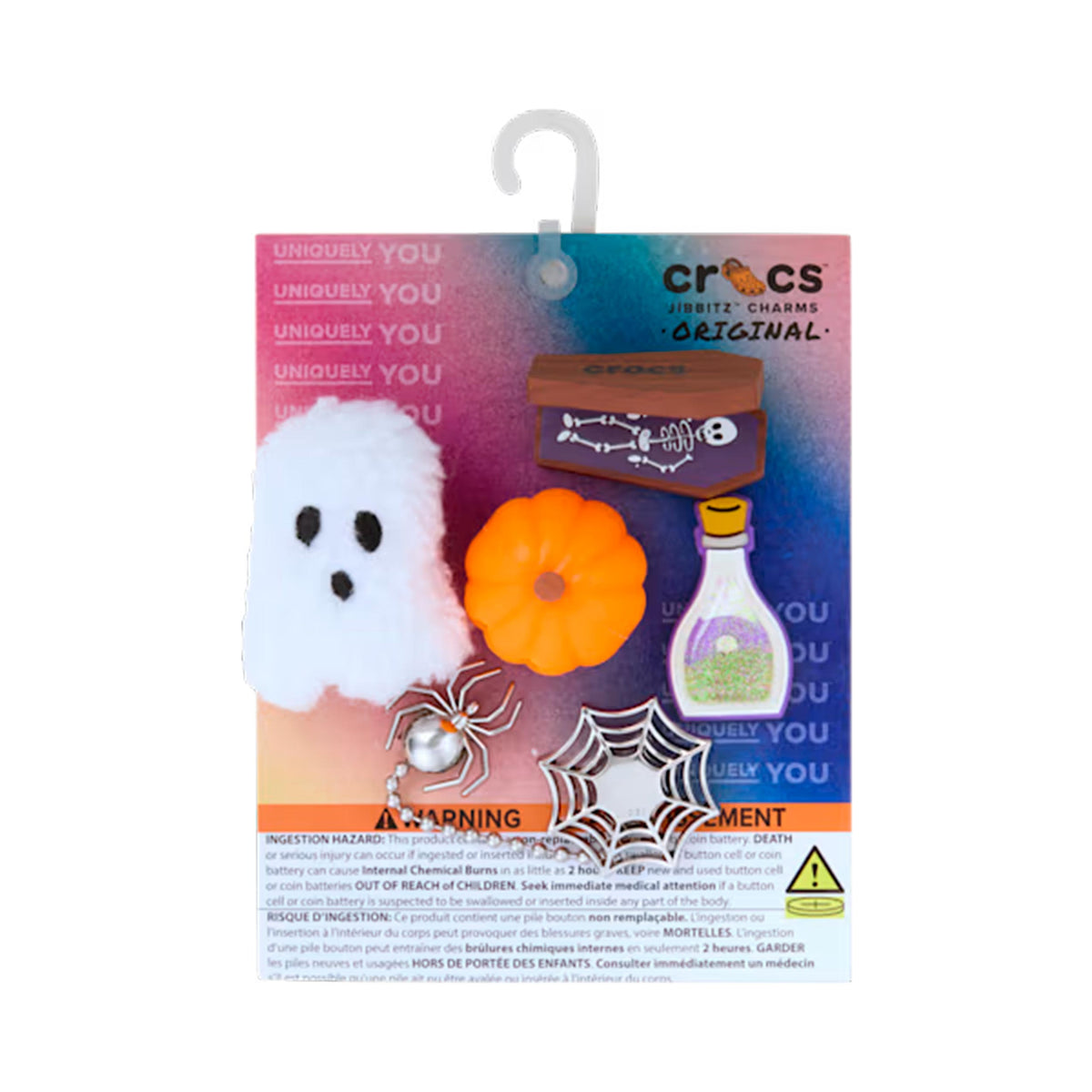 Crocs Spooky Halloween Sonstiges Unisex - vit, orange