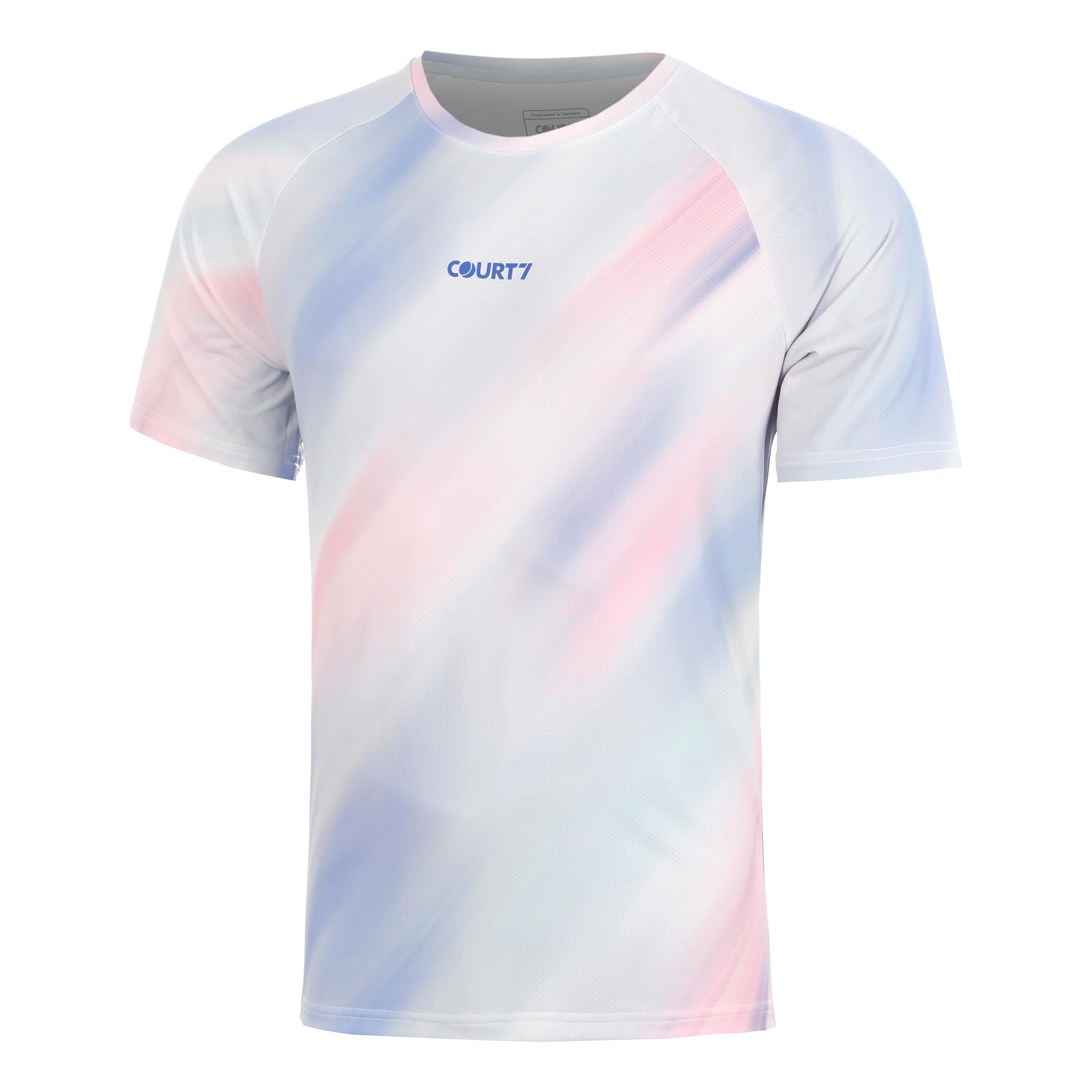 COURT7 Performance T-shirt Herrar - vit, flerfärgad