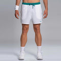 Pro Shorts Herrar - vit, blågrön