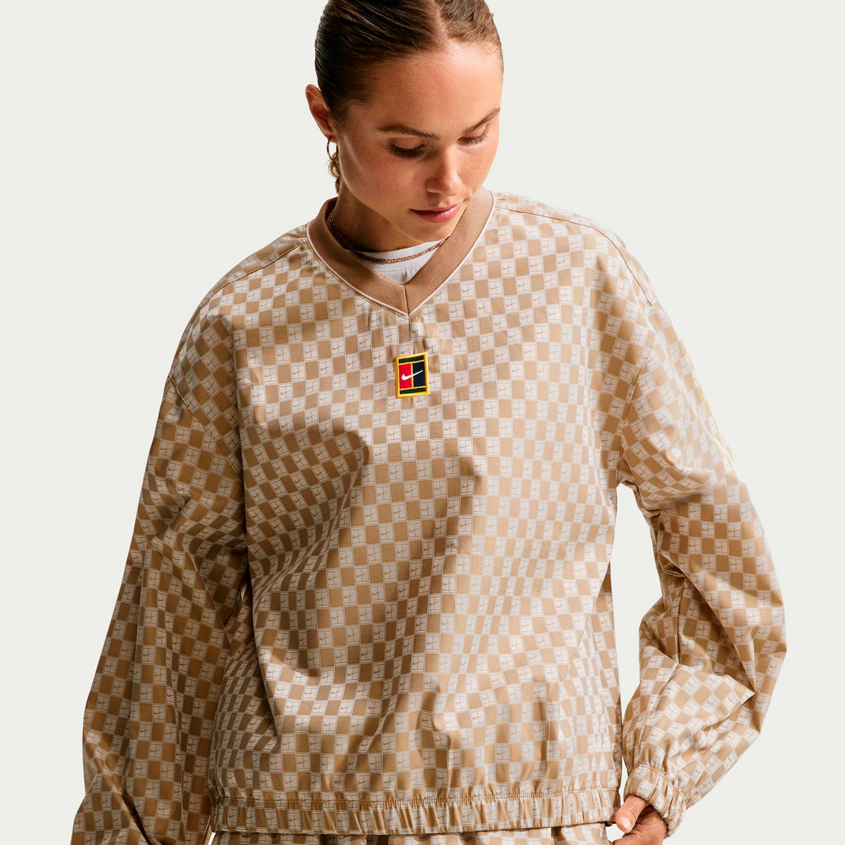 Nike Woven Långärmat Damer - beige