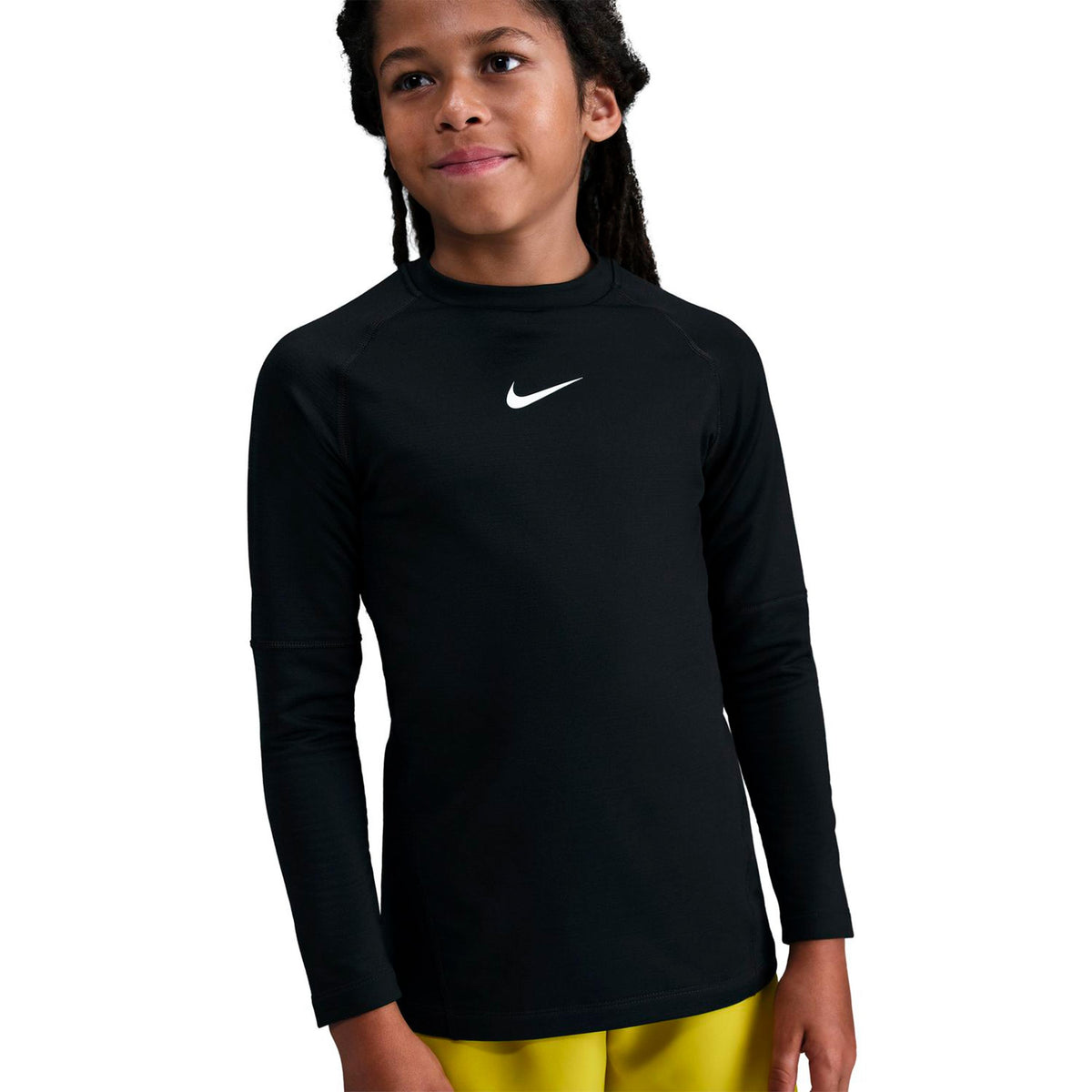 Nike Dri-Fit Crewneck Långärmat Pojkar - svart