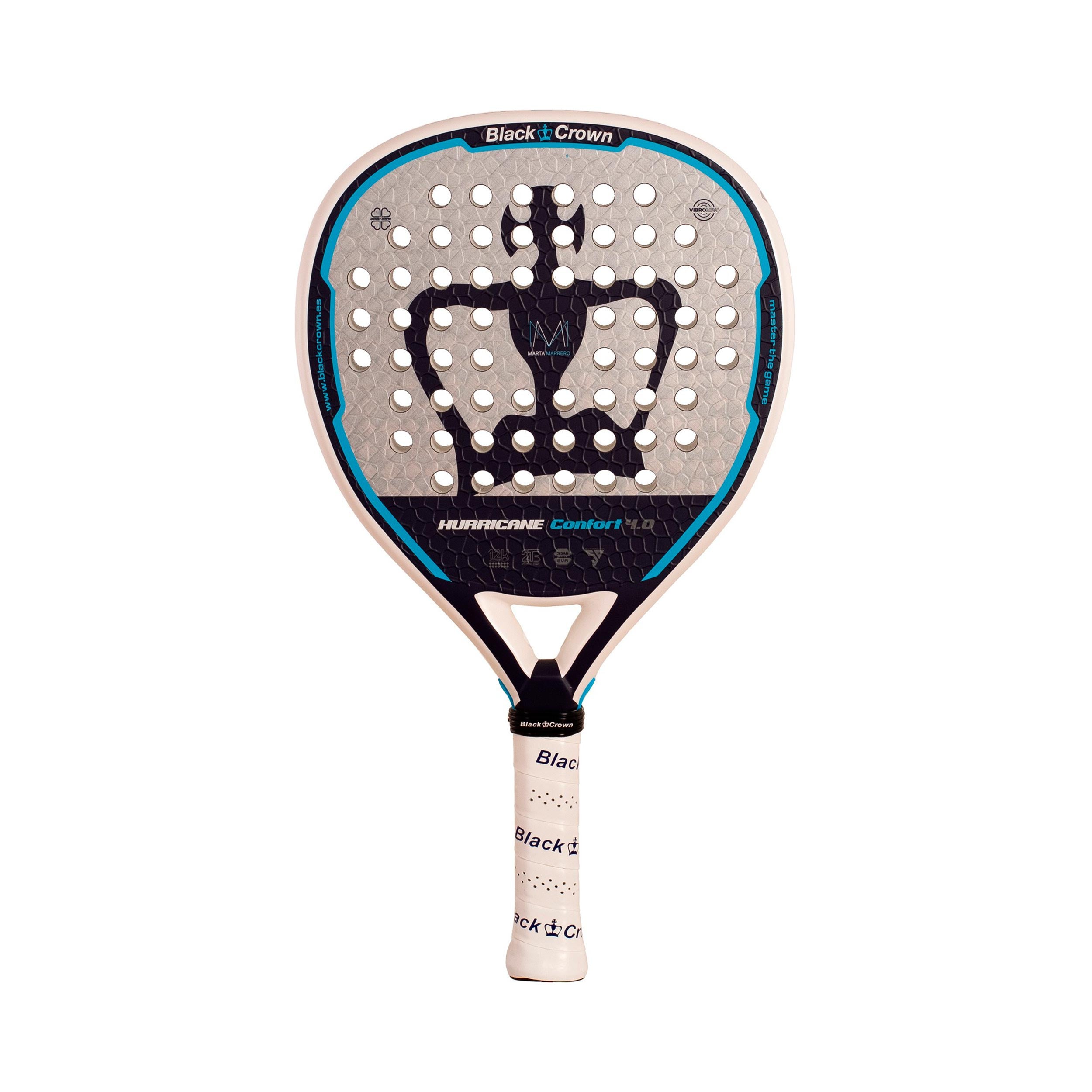 Black Crown Hurricane Comfort 4.0 Padelracket