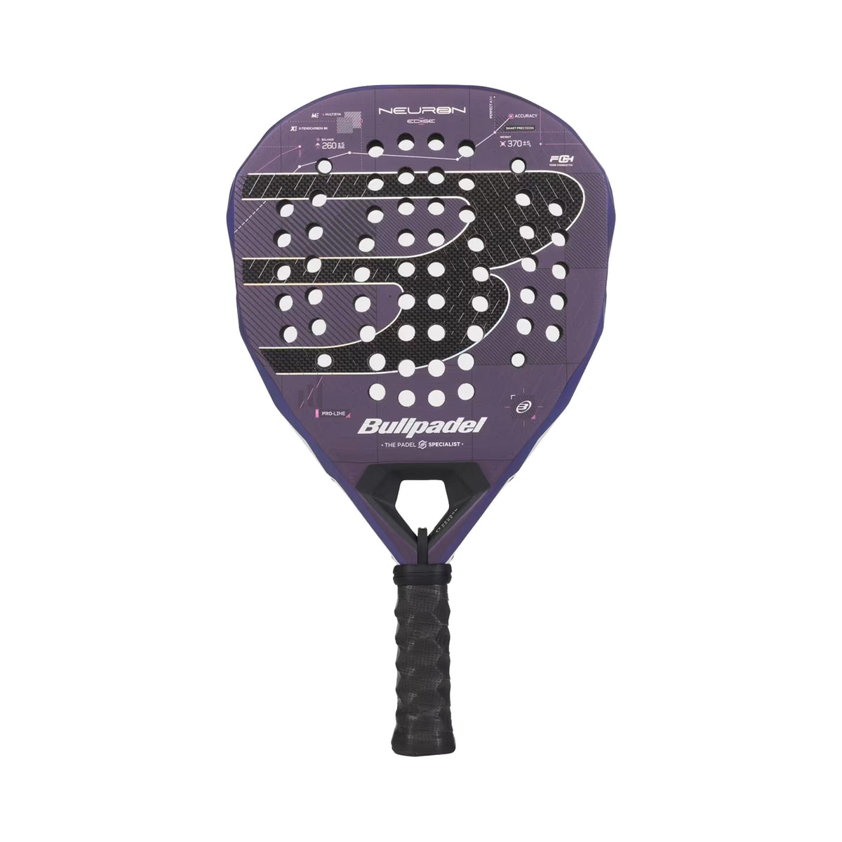 Bullpadel Neuron 02 EDGE 27 Padelracket Testracketar