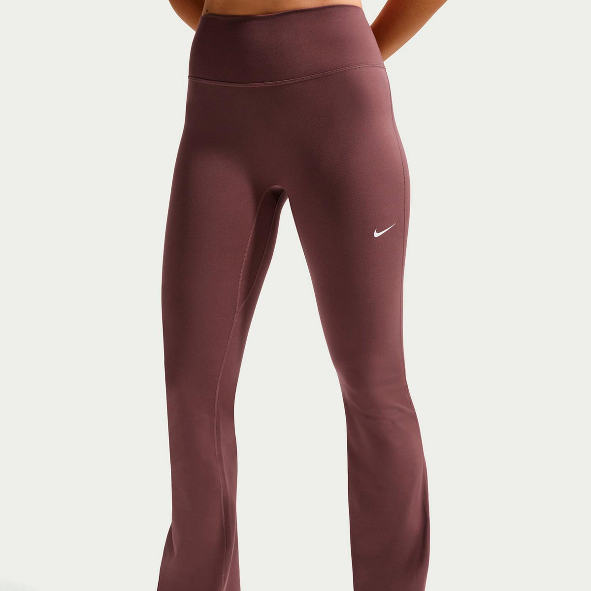 Nike One High Waist Flare Tight Tights Damer - mauve