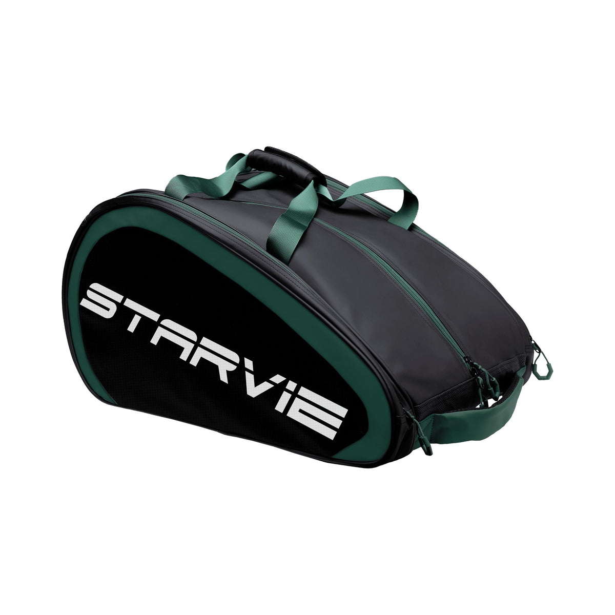 Starvie Pro Master Padelracketväska - svart, oliv